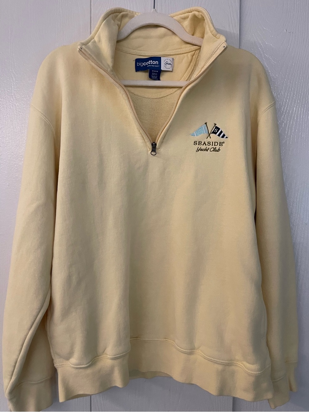 Seaside Yacht Club Quarter-Zip Sweater
